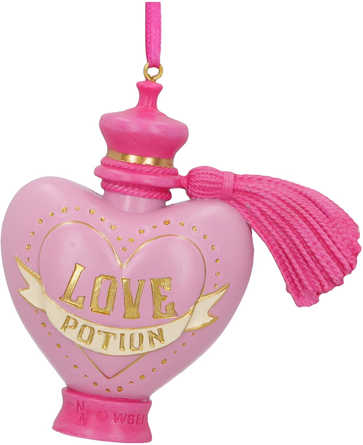 Nemesis Now Harry Potter Love Potion - Adorno Decorativo Decorativo para Colgar (9 cm), Color Rosa (B5624T1)