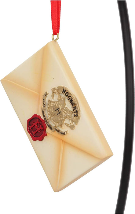 Nemesis Now Harry Potter Hogwarts, Adorno para Colgar en la Escuela, diseño de Letra de la Escuela, Color Beige (B5673T1)