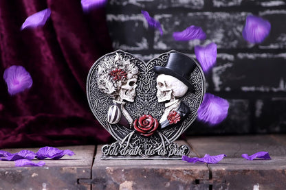 Nemesis Now Till Death Do Us Part Money Box 17.1cm, Grey