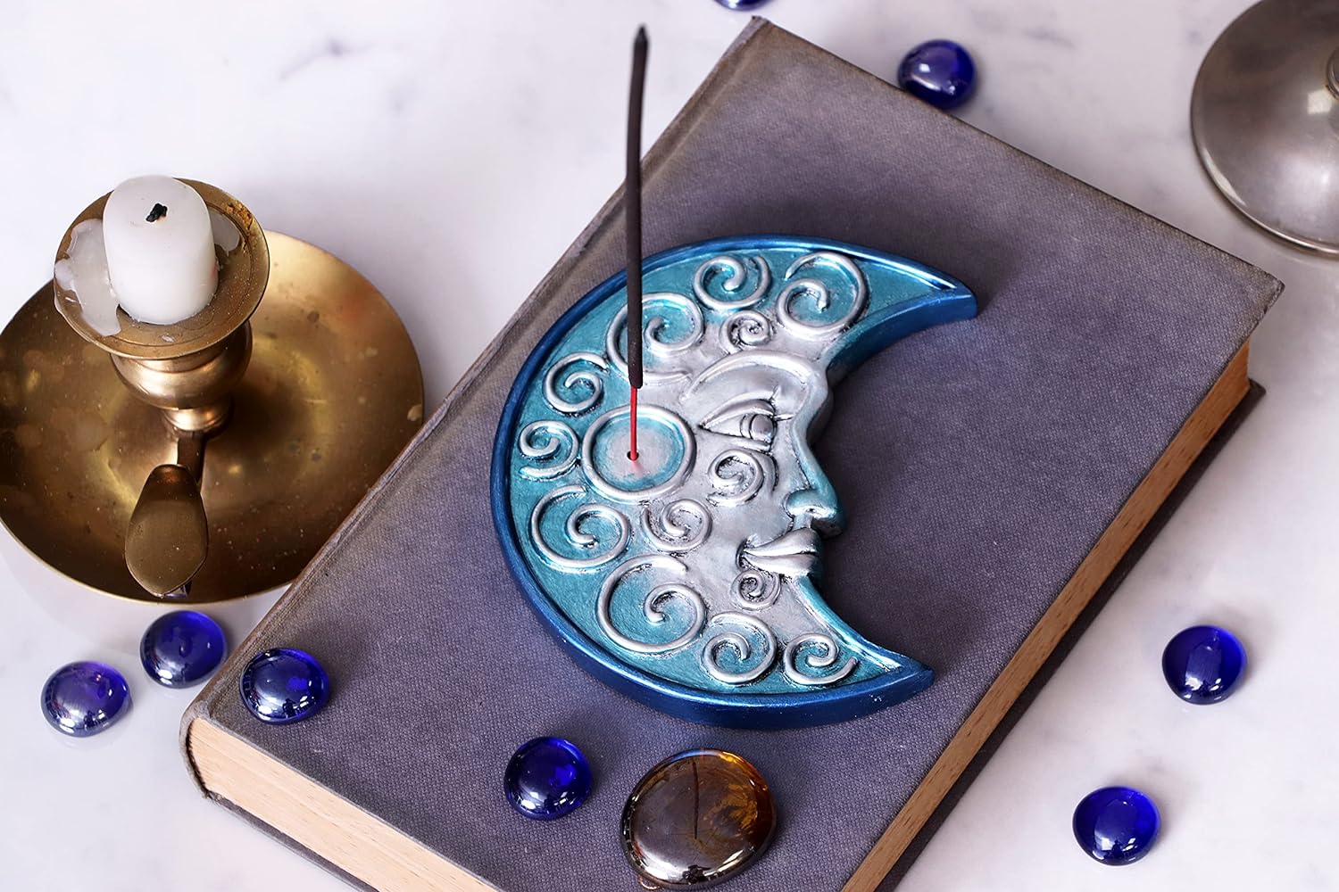 Set Of Four Lunar Spirit Incense Burners 12Cm