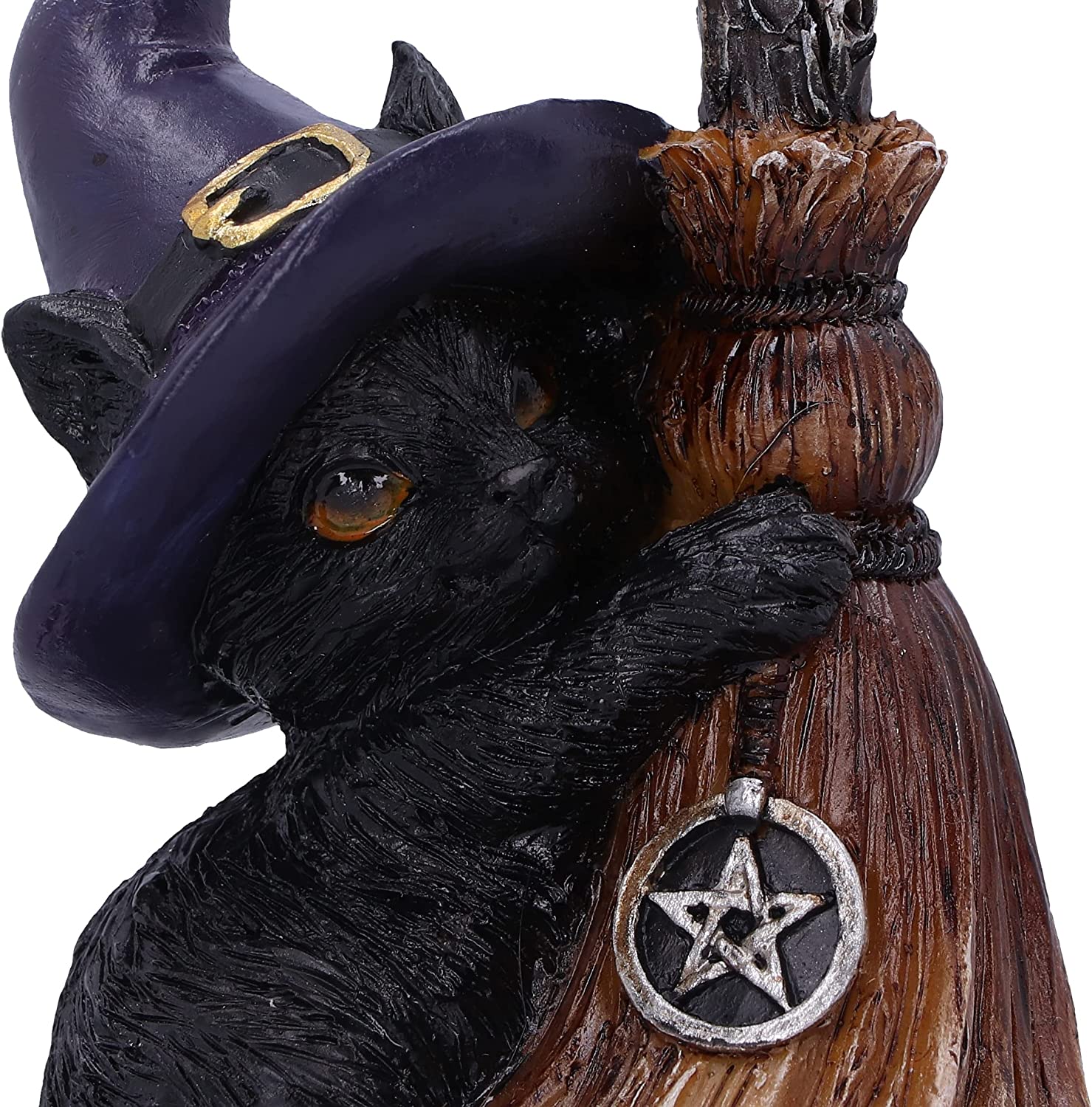 Nemesis Now Familiars Broom 11.5cm, Black
