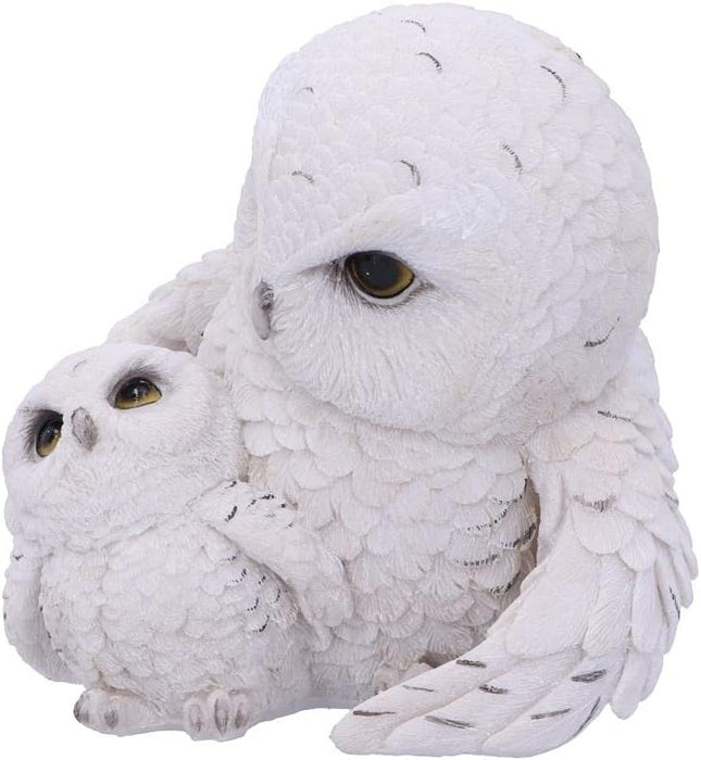 Nemesis Now Feathered Guide Owl Figurine 13.5cm, White