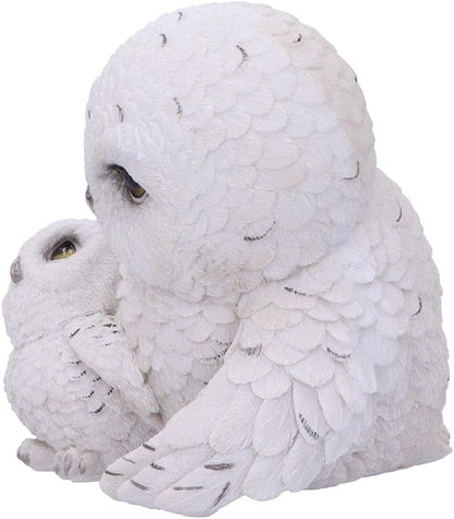 Nemesis Now Feathered Guide Owl Figurine 13.5cm, White