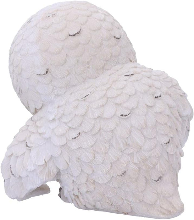 Nemesis Now Feathered Guide Owl Figurine 13.5cm, White
