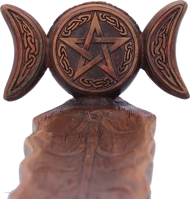 Triple Moon Goddess Incense Holder 23.5Cm
