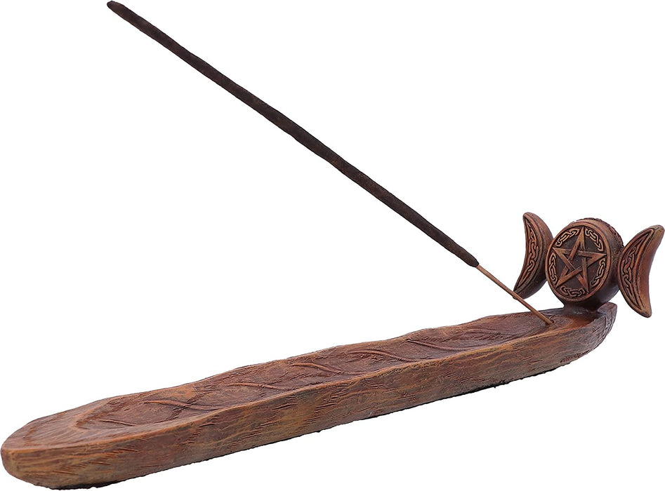 Triple Moon Goddess Incense Holder 23.5Cm