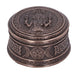 Nemesis Now Triple Moon Goddess Box 9.5cm, Bronze