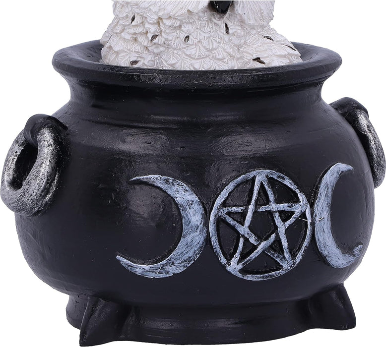 Nemesis Now Owl's Brew 10cm, Black