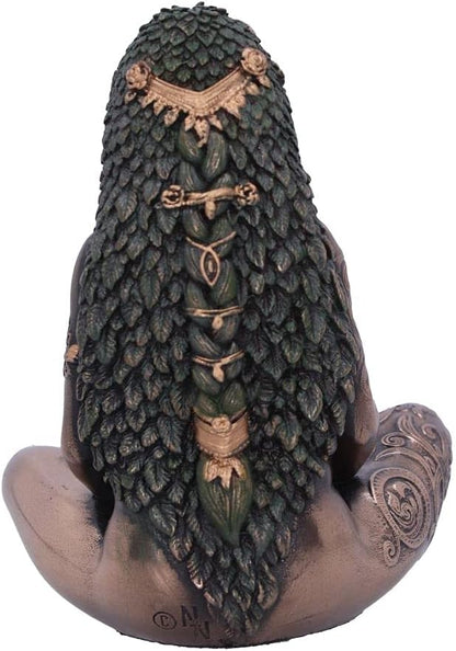 Nemesis Now Figura de Arte de la Madre Tierra (Mini) de 8,5 cm, Resina, Bronce