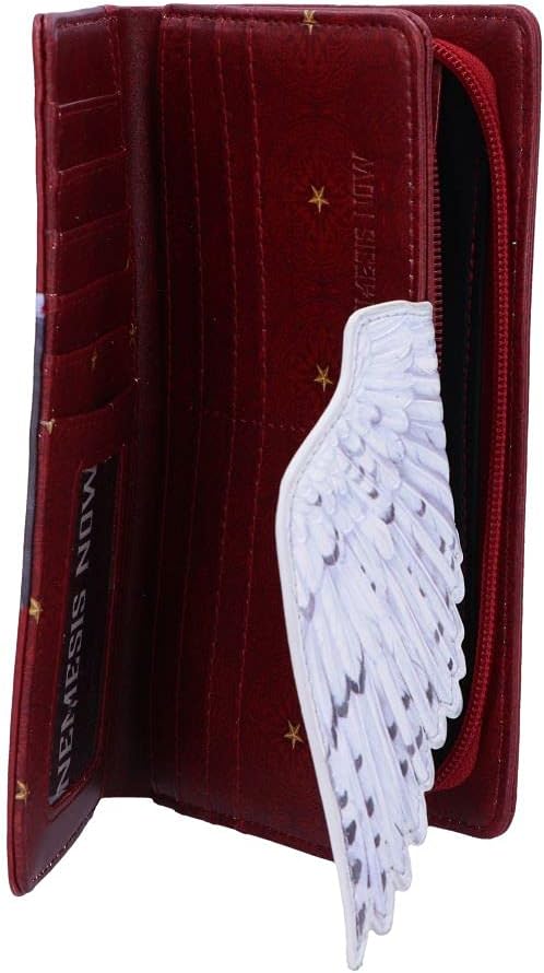 Nemesis Now Magical Flight Embossed Purse 18.5cm, Red