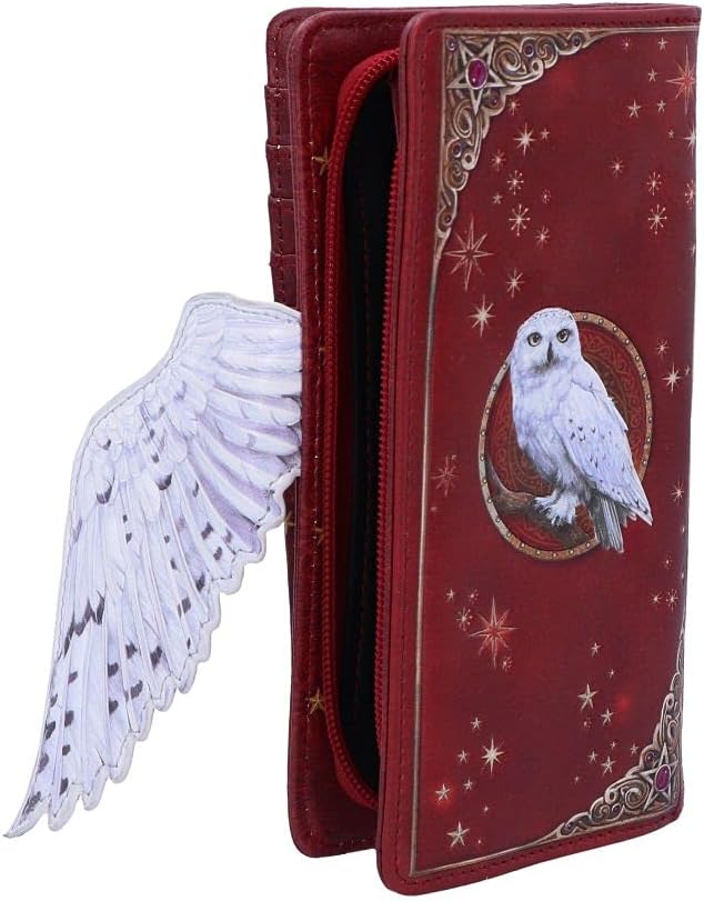 Nemesis Now Magical Flight Embossed Purse 18.5cm, Red