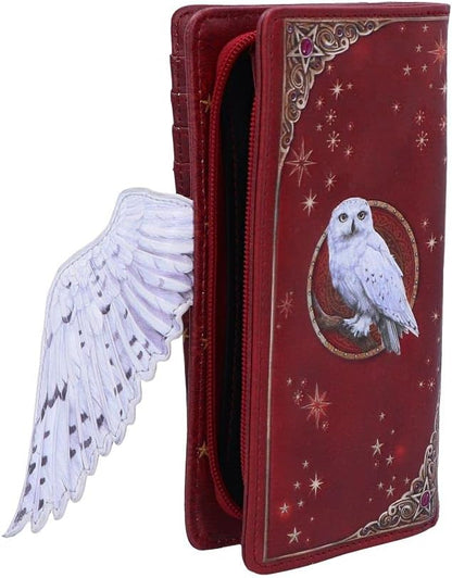Nemesis Now Magical Flight Embossed Purse 18.5cm, Red