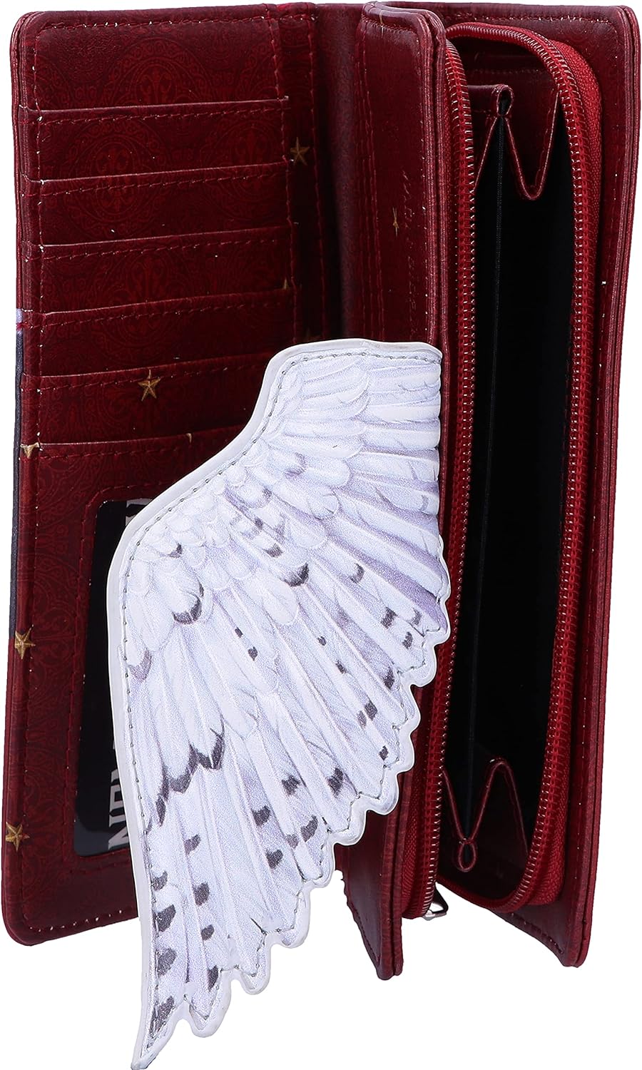 Nemesis Now Magical Flight Embossed Purse 18.5cm, Red