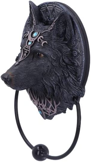 Wolf Moon Door Knocker 20.5Cm