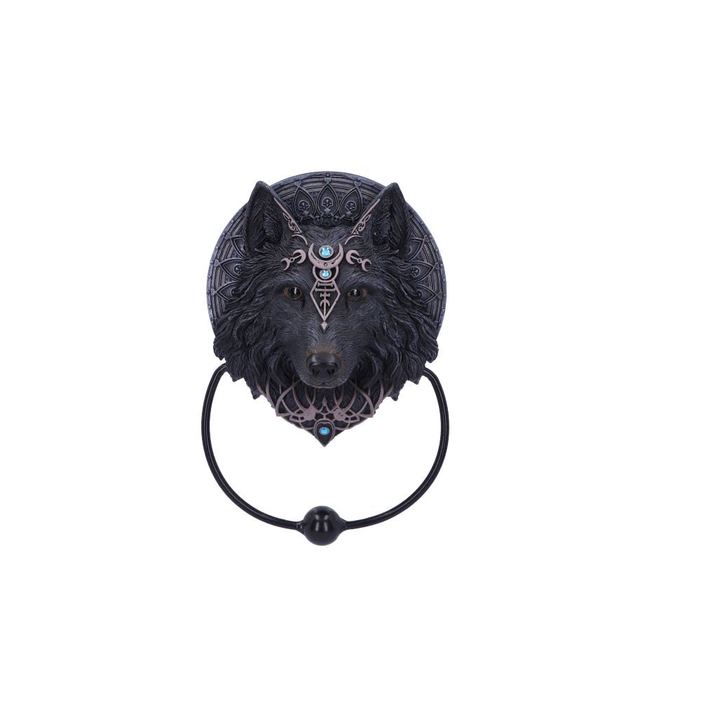 Wolf Moon Door Knocker 20.5Cm
