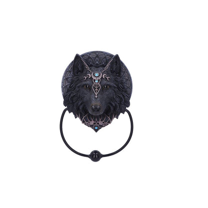 Wolf Moon Door Knocker 20.5Cm