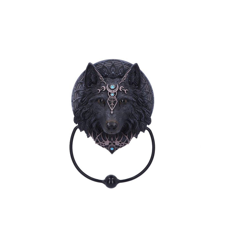 Wolf Moon Door Knocker 20.5Cm