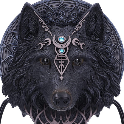 Wolf Moon Door Knocker 20.5Cm