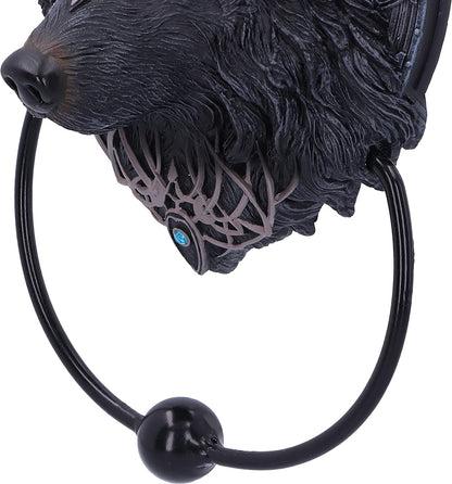 Wolf Moon Door Knocker 20.5Cm
