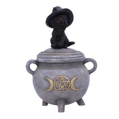 Nemesis Now Kitty's Brew 14cm, Gris
