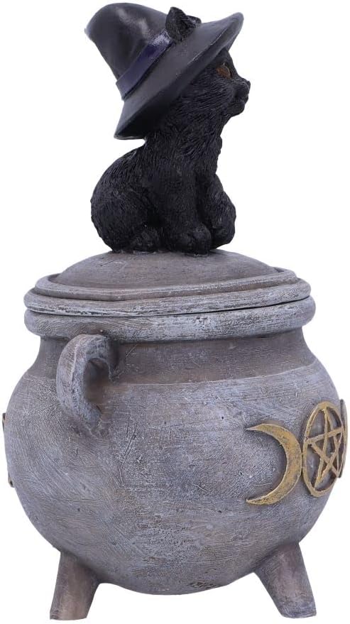 Nemesis Now Kitty's Brew 14cm, Gris