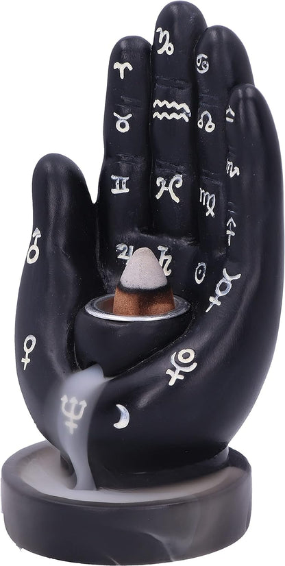 Hand Back Flow Burner Black 12Cm