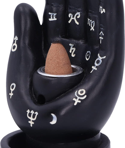 Hand Back Flow Burner Black 12Cm
