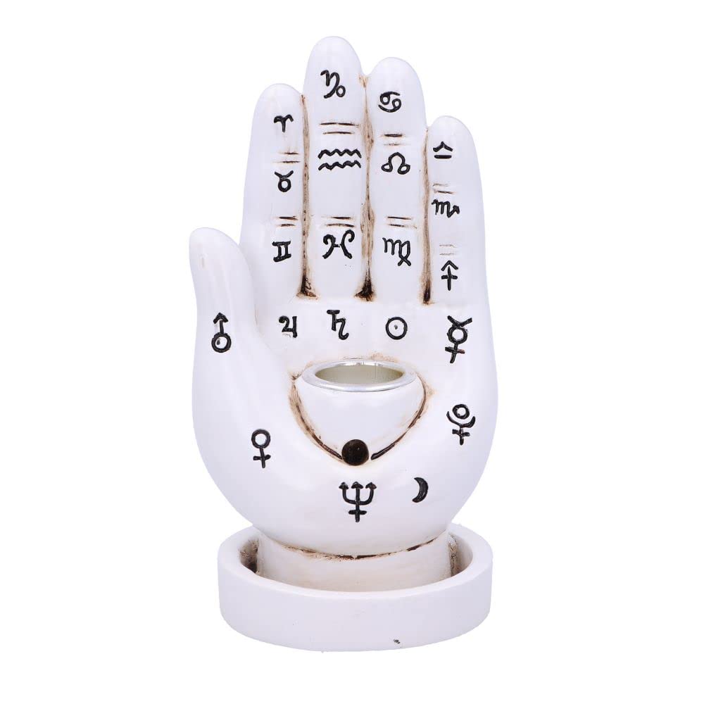 Hand Back Flow Burner White 12Cm