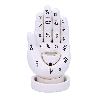 Hand Back Flow Burner White 12Cm