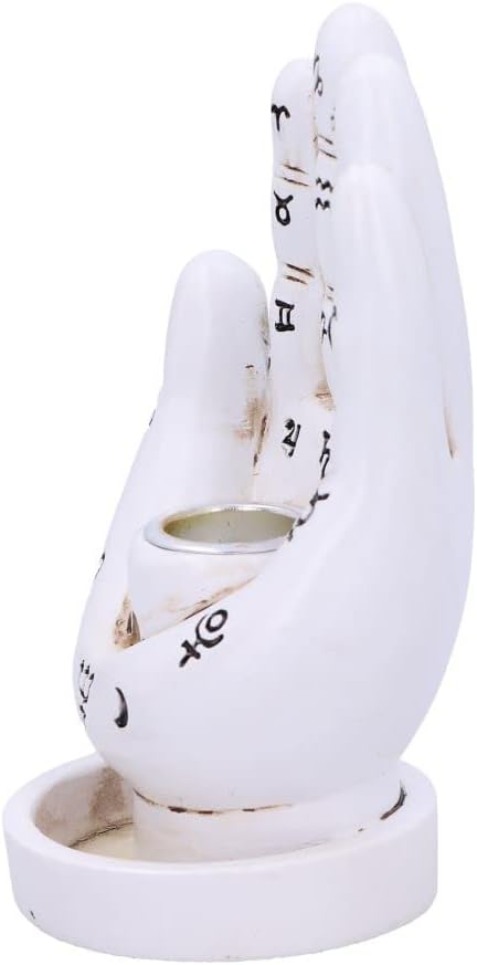 Hand Back Flow Burner White 12Cm