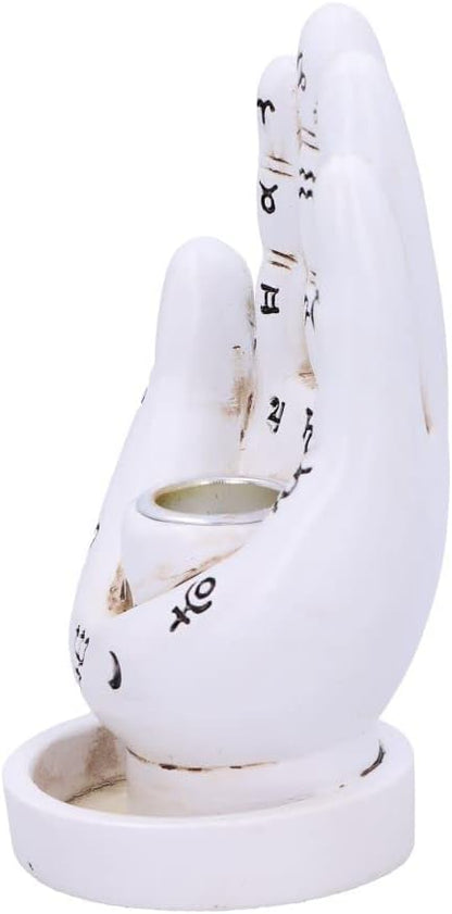 Hand Back Flow Burner White 12Cm