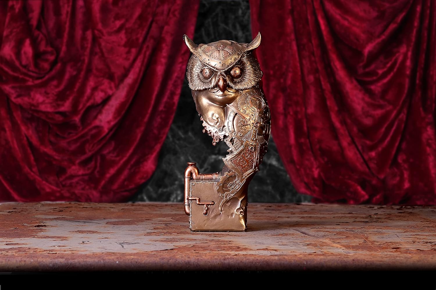 Nemesis Now Ohm Owl 29cm, Bronze