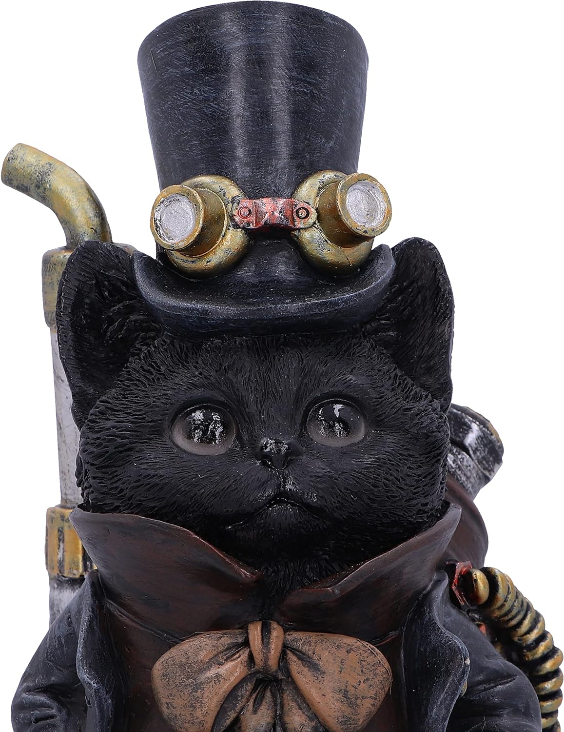 Nemesis Now Steamsmith's Cat 19.5cm, Black