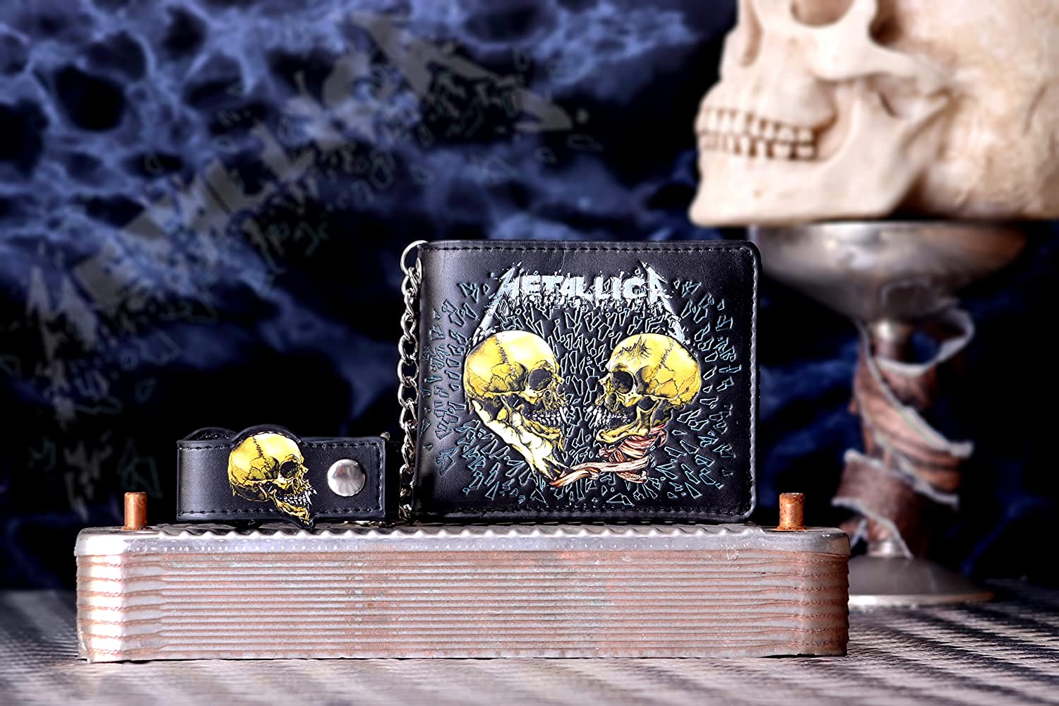 Nemesis Now Officially Licensed Metallica Sad But True Wallet