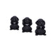 Nemesis Now Three Wise Labrador, nero, 8,5 cm, B5881V2