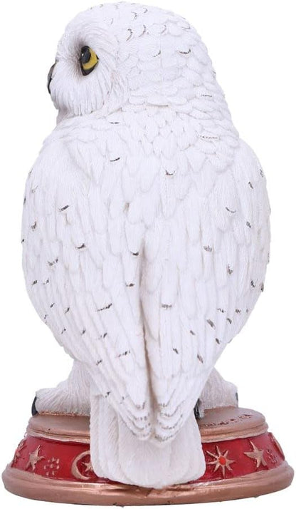 Nemesis Now Wizard's Familiar Owl Figurine, White, 10cm