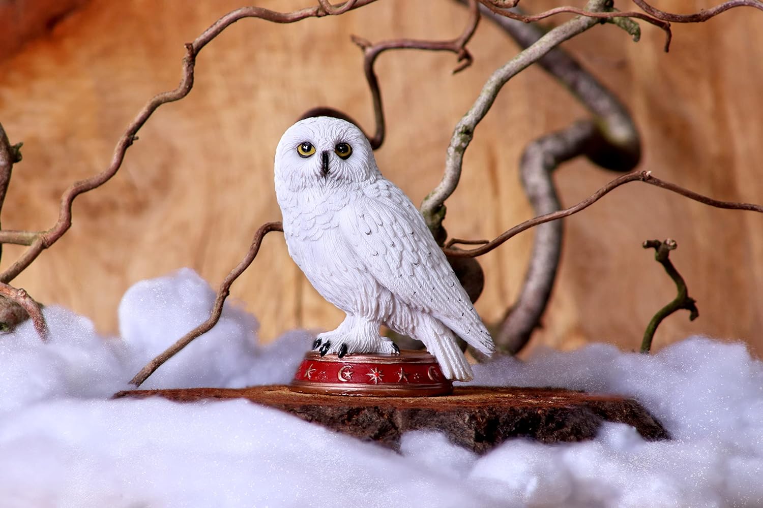 Nemesis Now Wizard's Familiar Owl Figurine, White, 10cm