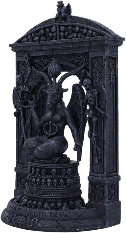 Nemesis Now Baphomet's Temple Ornament, Grey, 28cm (B5902V2