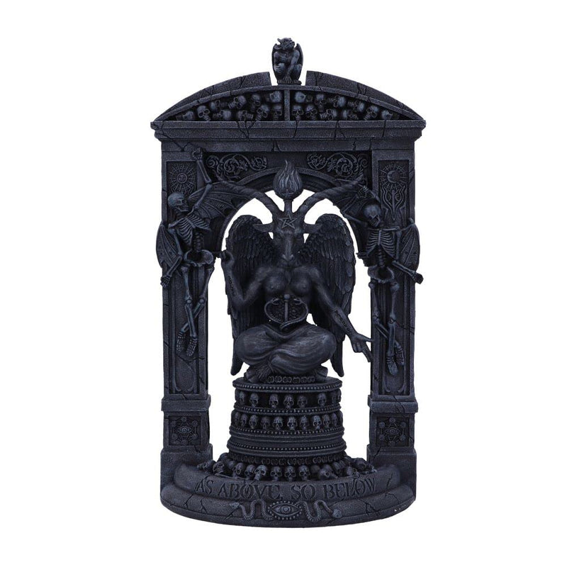 Nemesis Now Baphomet's Temple Ornament, Grey, 28cm (B5902V2