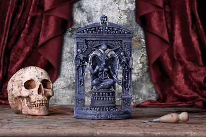 Nemesis Now Baphomet's Temple Ornament, Grey, 28cm (B5902V2