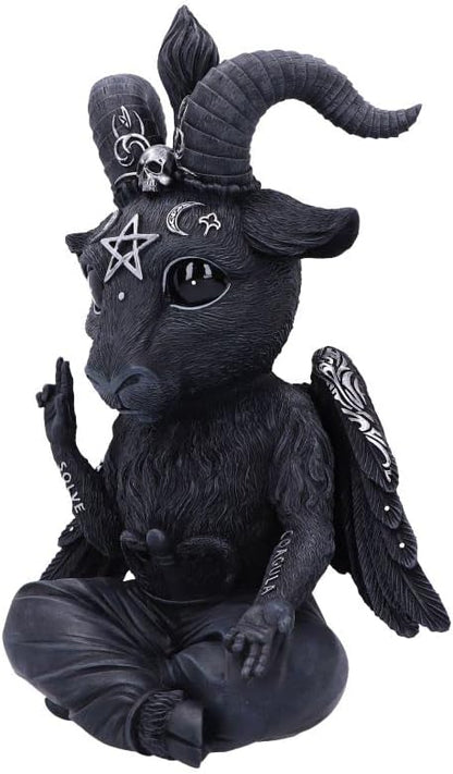 Nemesis Now Cult Cuties Baphoboo 30cm (Large), Resin, Black, Cult Cuties Baby Baphomet Figurine, Perfect For Any Macabre Collection, Cast in the Finest Resin, Expertly Hand-Painted