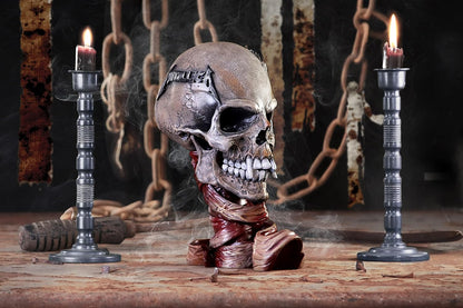 Nemesis Now Officially Licensed Metallica Pushead Skull 23.5cm