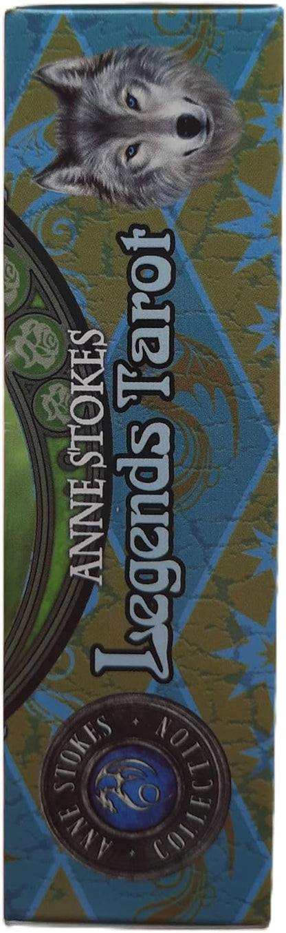 Fournier Anne Stokes Legends Tarot Cards 12cm Blue