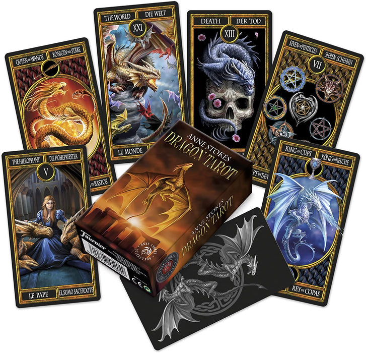 Fournier Anne Stokes Dragons - Fantastic Tarot Cards Deck (10027849