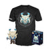 Funko FORTNITE - POP N° 465 Ragnarok GITD SE + T-Shirt - M