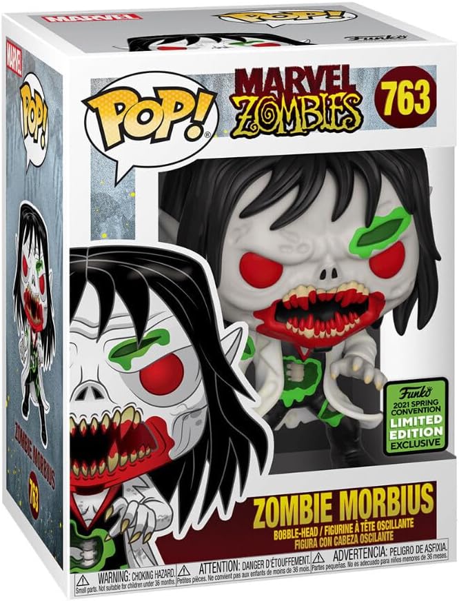 Funko Pop! Marvel Zombies #763 - Morbius Zombie 2021 Spring Convention Exclusive