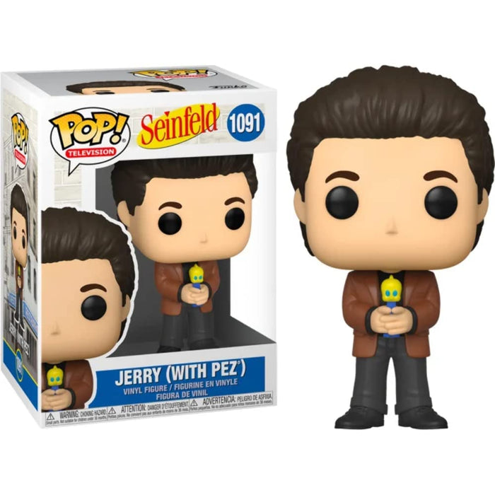 Funko Pop! TV: Seinfeld #1091 Jerry (with pez) Vinyl Figure Walmart Exclusive