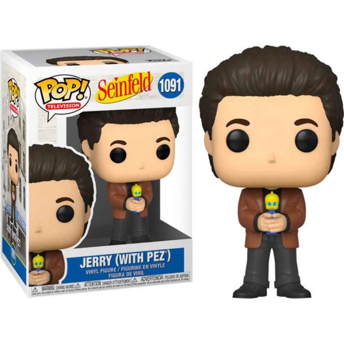 Funko Pop! TV: Seinfeld #1091 Jerry (with pez) Vinyl Figure Walmart Exclusive