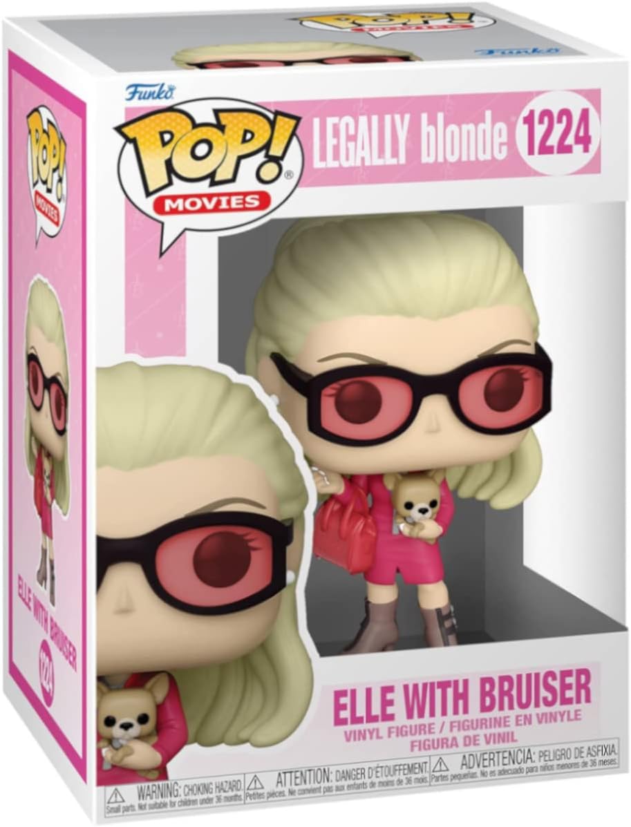Funko Pop! Movies: Legally Blonde - Elle with Bruiser