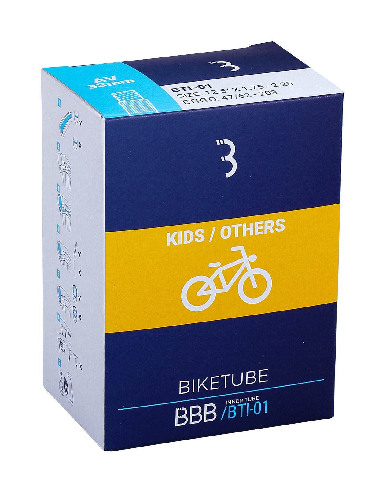 BBB bti-18 – Camera d' aria 18 x 1.75 – 2.125